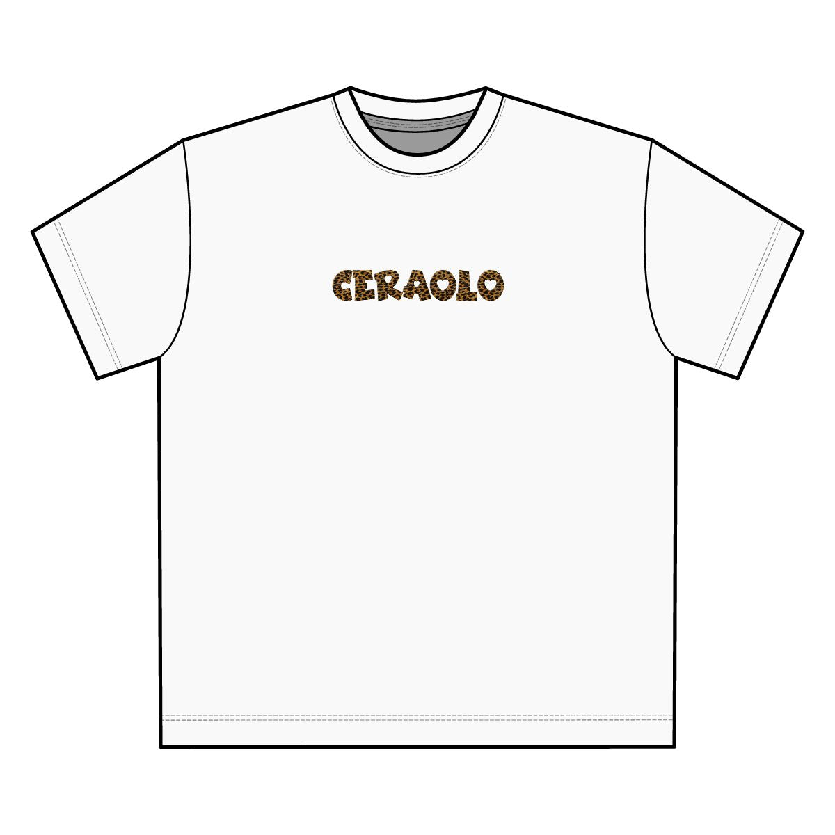 T-shirt Oversize Léopard