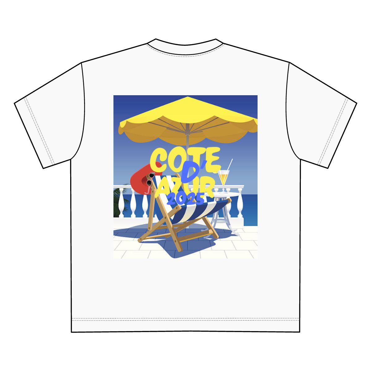 T-shirt Oversize Côte d'Azur