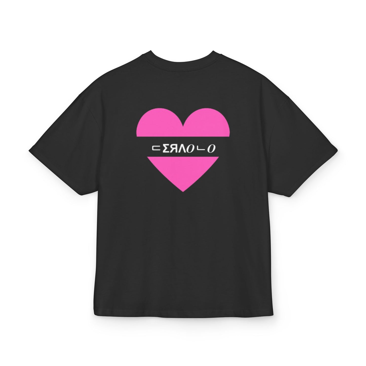 T-shirt Oversize à motifs coeurs